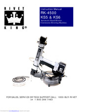 Rivet King KS5 Instruction Manual