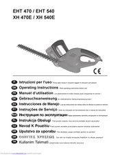 IKRA EHT 470 Operating Instructions Manual