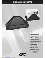 GBC THERMALBINDER400T Instruction Manual
