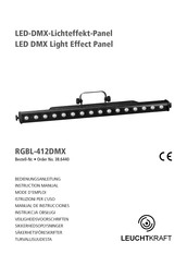 Leuchtkraft RGBL-412DMX Instruction Manual