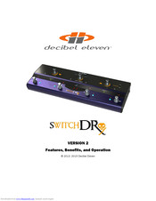 Decibel Eleven Switch Doctor Operation Manuals