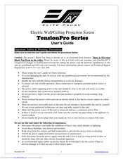Elite Proav TensionPro TP200 XHW2 User Manual
