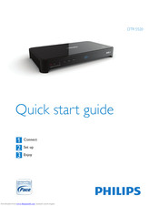 Philips DTR 5520 Quick Start Manual