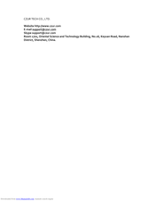 Czur ET-16 User Manual