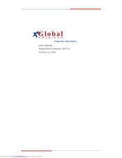 Global American 3307114 User Manual