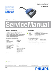 Philips FC8209/01 Service Manual