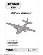 Horizon Hobby UMX Aero Commander Instruction Manual