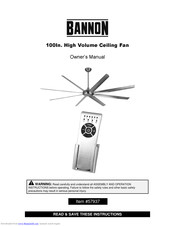 Bannon 57937 Owner's Manual