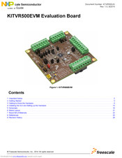 Freescale Semiconductor KITVR500EVM User Manual