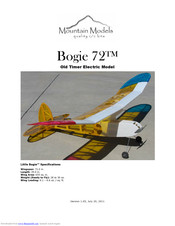 Mountain Models Bogie 72 Product Manual
