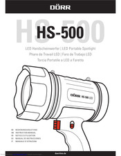 Dorr HS-500 Instruction Manual