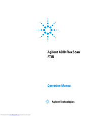 Agilent Technologies 4200 FlexScan Operation Manual