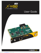 Waves X-WSG User Manual