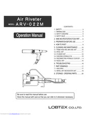 Lobtex ARV-022M Operation Manual