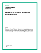 HPE Apollo 4530 Maintenance And Service Manual