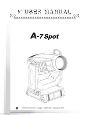 Jolly A-7 SPOT User Manual