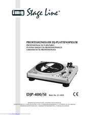 IMG STAGE LINE DJP-400/SI Instruction Manual