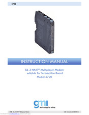 GMI 5700 Instruction Manual