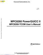 Freescale Semiconductor MPC8260-TCOM User Manual