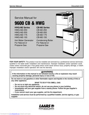 Laars HWG-M2-250 Service Manual