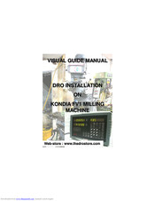 KONDIA FV1 Visual Manual Manual