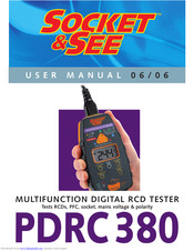 Socket & See PDRC 380 User Manual