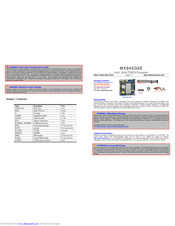 BCM MX945GSE User's Quick Start Card