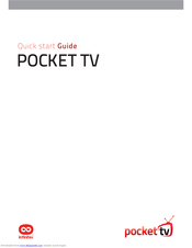 infinitec POCKET TV Quick Start Manual