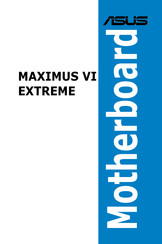 ASUS MAXIMUS VI EXTREME Manual