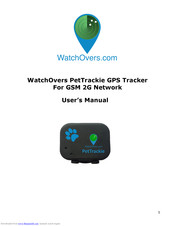 WatchOvers PetTrackie User Manual