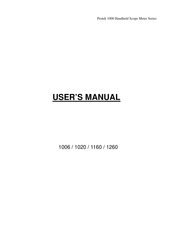 Protek 1260 User Manual