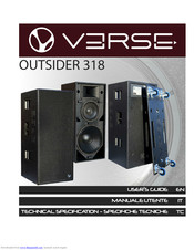 VERSE OUTSIDER318 User Manual