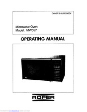 Roper MW557 Operating Manual