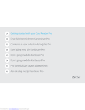 iZettle Card Reader Pro Getting Started