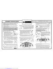 Ozark Trail WMT9222.2 Assembly Instructions