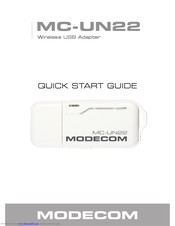 Modecom MC-un22 Quick Start Manual