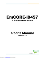 Mouser EmCORE-i9457 User Manual