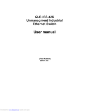 CLR Networks CLR-IES-42S User Manual