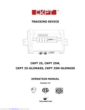 TECHNOTON CKPT 25M Operation Manual