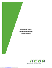 Keba KeContact P20 Installation Manual