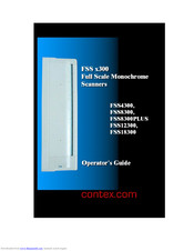 Contex FSS12300 Operator's Manual