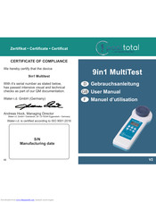 PoolTotal 9in1 Multitest User Manual