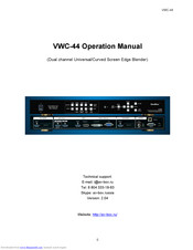 AV-Box VWC-44 Operation Manual