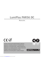 Astralpool LumiPlus PAR56 DC Installation And Maintenance Manual