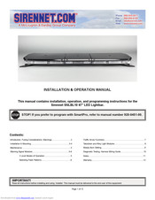 Sirennet SNLBL10 Installation & Operation Manual