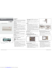 Bosch DS1109i Installation And Operation Manual