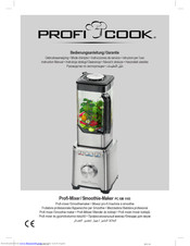Profi Cook PC-SM 1103 Instruction Manual
