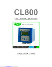 GPG CL800 Operation Manual