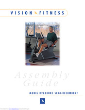 Vision Fitness R2600HRC Assembly Manual