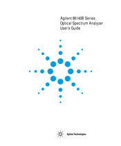 Agilent Technologies 86140B Series User Manual